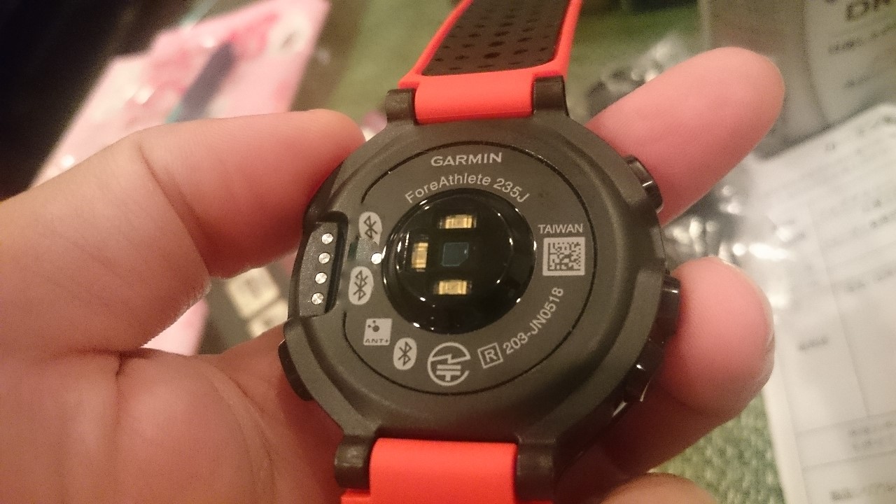 Garmin 235j 心拍計付きgpsウォッチ 41レビュー目 水無月の日記